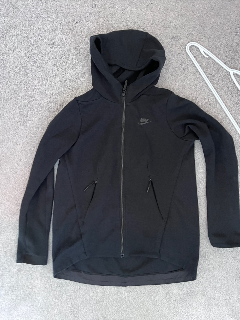 Nike Sportswear Tech Fleece Windrunner Full-Zip Hoodie, Black, XS
